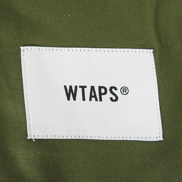 実際に弊社で買取させて頂いた【未使用】WTAPS/ダブルタップス 22AW BD 01 COTTON. OXFORD/オックスフォード シャツ 222TQDT-SHM02 /04の画像 3枚目