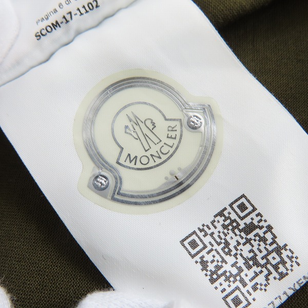 実際に弊社で買取させて頂いた【JPタグ】MONCLER/モンクレール ワッペン シャツ D10918030800/Sの画像 6枚目