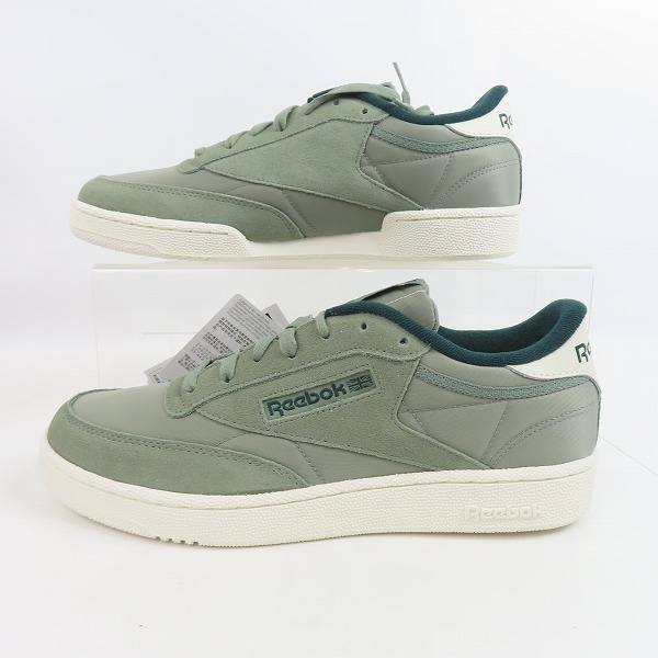 実際に弊社で買取させて頂いた【未使用】Reebok/リーボック CLUB C 85/クラブシー ローカットスニーカー FX1668/27.5の画像 3枚目