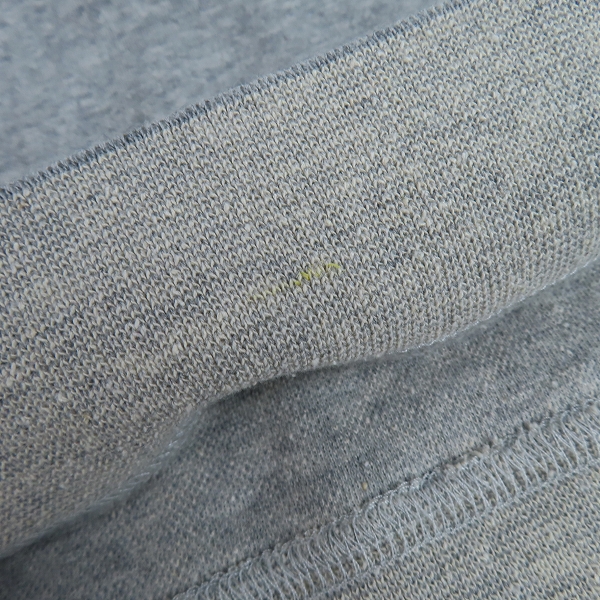 実際に弊社で買取させて頂いた【JPタグ】LOUIS VUITTON/ルイヴィトン バックロゴ 半袖 ポロシャツ グレー Lの画像 6枚目