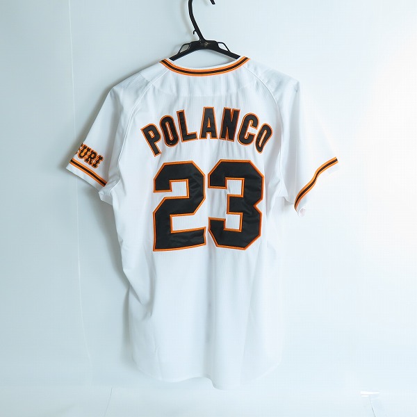 実際に弊社で買取させて頂いたMIZUNO/ミズノ 読売ジャイアンツ ホーム レプリカユニフォーム #23 グレゴリー・ポランコ/Mの画像 1枚目