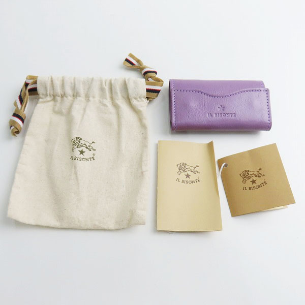 実際に弊社で買取させて頂いたIL BISONTE/イルビゾンテ レザーキーケースの画像 7枚目