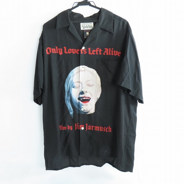 実際に弊社で買取させて頂いたWACKO MARIA/ワコマリア JIM JARMUSCH Only Lovers Left Alive 半袖シャツ/XL