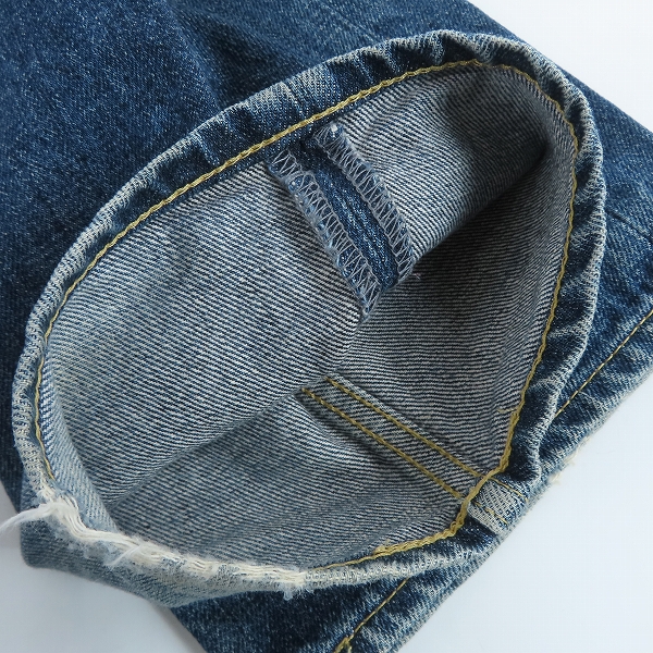 実際に弊社で買取させて頂いたAND SUNS/アンドサンズ チェック柄シャツ/デニムパンツ 2点セットの画像 8枚目