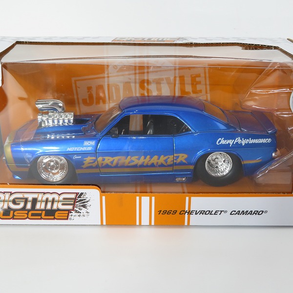 実際に弊社で買取させて頂いた【未開封】Jada toys/ジェダ トイズ BIGTIME MUSCLE/ビックタイム マッスル 1969 CHEVROLET CAMARO/シボレー カマロ ミニカーの画像 1枚目