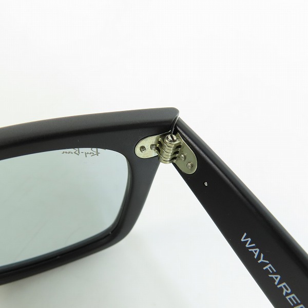 実際に弊社で買取させて頂いたRay-Ban/レイバン×TAKUYA KIMURA/木村拓哉 WAYFARER/ウェイファーラー サングラス/アイウェア RB2140-F 901-S/R5の画像 5枚目