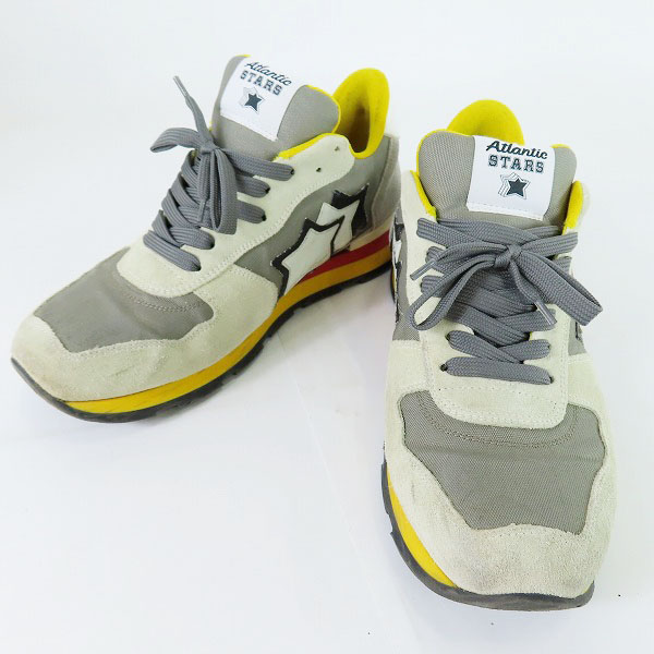 実際に弊社で買取させて頂いたAtlantic STARS/アトランティックスターズ ローカットスニーカー/43