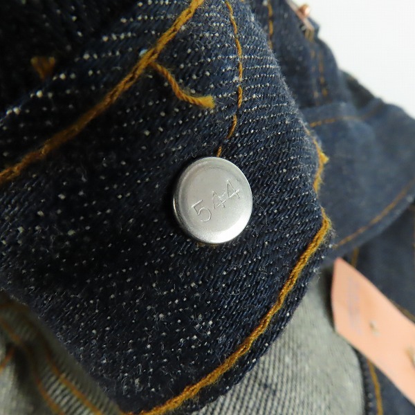 実際に弊社で買取させて頂いた【未使用】Levi's/リーバイス S501XX 刻印 544 デニムパンツ W32 L34の画像 8枚目