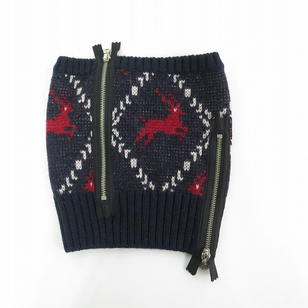 実際に弊社で買取させて頂いたTAKAHIROMIYASHITA TheSoloIst/ 21AW ノルディック柄 ウールニット ネックウォーマー sk.0002cAW21の画像 2枚目