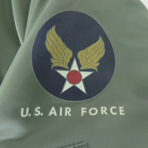 実際に弊社で買取させて頂いたREAL McCOYS/リアルマッコイズ MA-1 フライトジャケット 8415-273-3971 Lの画像 4枚目