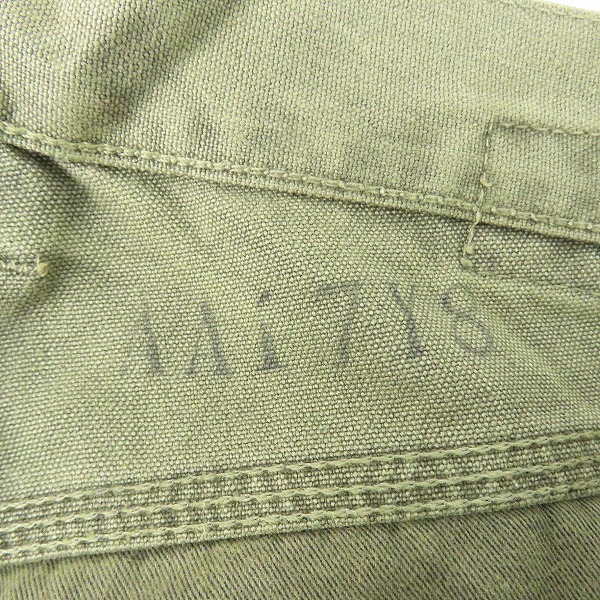 実際に弊社で買取させて頂いたEVISU/エヴィス ヒップカモメ ダック生地パンツ LOT.0002 /32の画像 4枚目