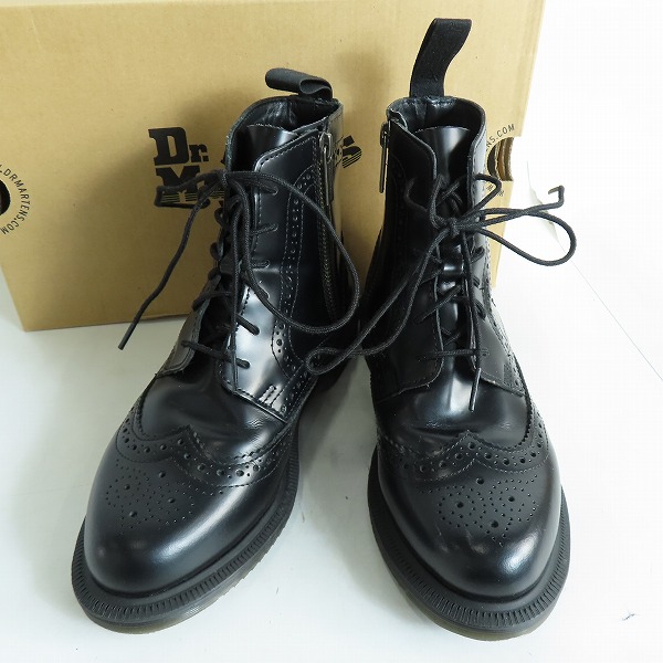 実際に弊社で買取させて頂いたDr.Martens/ドクターマーチン DELPHINE/デルフィーヌ 6ホール レディース レースアップブーツ/UK4