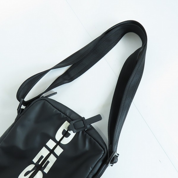 実際に弊社で買取させて頂いたDIESEL/ディーゼル ロゴ ショルダーバッグ ブラックの画像 2枚目