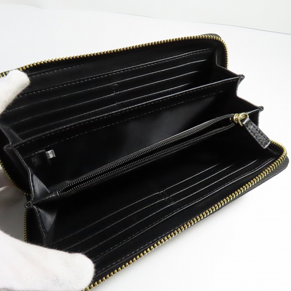 実際に弊社で買取させて頂いたCOACH/コーチ シグネチャー柄 ラウンドファスナー ロングウォレット/長財布 F52859の画像 3枚目