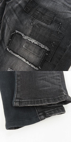 実際に弊社で買取させて頂いたglamb/グラム Unplugged skinny denim/アンプラグドスキニー デニムパンツ GB0418/P02/2の画像 8枚目