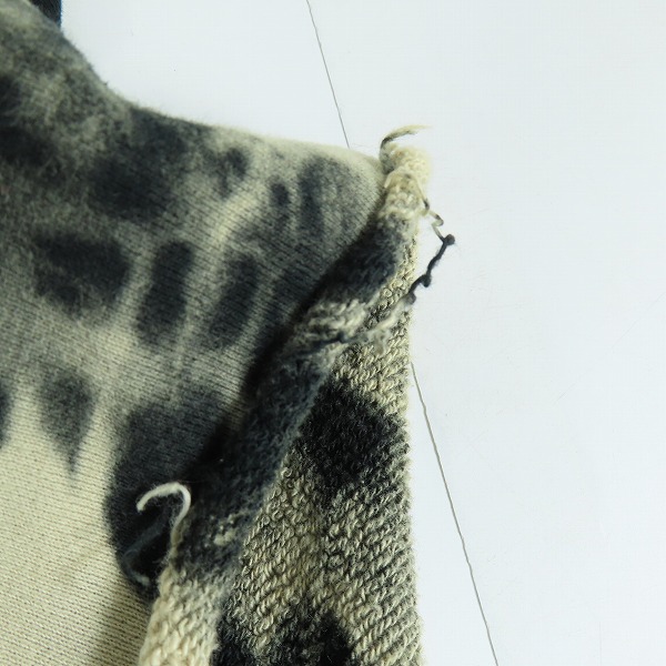 実際に弊社で買取させて頂いたdoublet/ダブレット 17SS TIE DYE スパンコール タイダイ フーディ Sの画像 4枚目