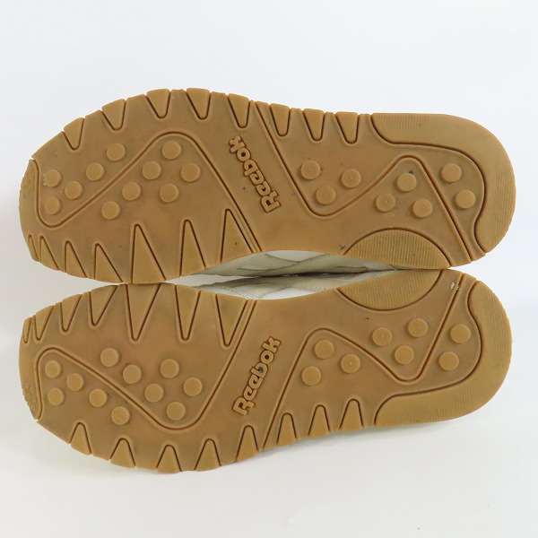 実際に弊社で買取させて頂いたReebok×MAISON KITSUNE/リーボック×メゾンキツネ スエード スニーカー V69742/28の画像 2枚目