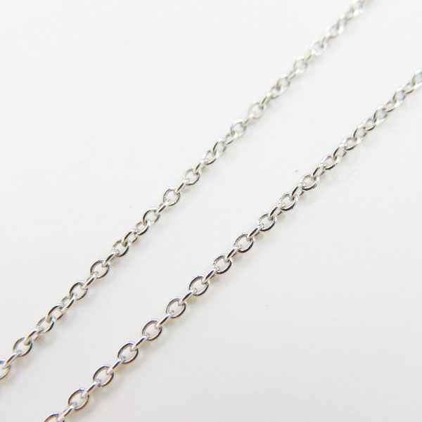 実際に弊社で買取させて頂いたCOACH/コーチ ロゴ/ストーン ネックレスの画像 4枚目