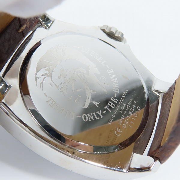 実際に弊社で買取させて頂いたDIESEL/ディーゼル 腕時計/ウォッチ DZ-1416/DZ-1234 2点セット【動作未確認】の画像 2枚目