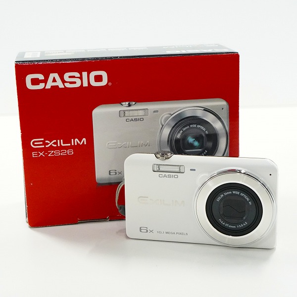 実際に弊社で買取させて頂いたCASIO/カシオ EXILIM EX-ZS26 コンパクトデジタルカメラ 動作未確認