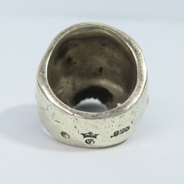 実際に弊社で買取させて頂いたGabor/ガボール ラージスカルリングｗアウトジョー 21-22号の画像 4枚目