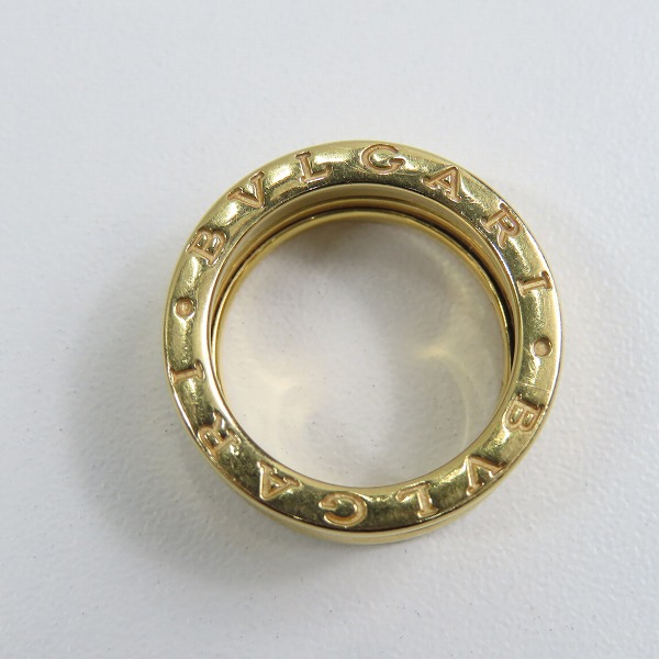 実際に弊社で買取させて頂いたBVLGARI/ブルガリ 750/K18YG/イエローゴールド B-ZERO1/ビーゼロワン リング/指輪 53/12号の画像 2枚目