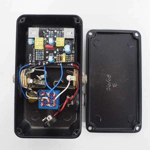 実際に弊社で買取させて頂いたSUBDECAY/サブディケイ BlackStar Distortion ディストーション 歪み系 エフェクター【動作確認済】の画像 7枚目