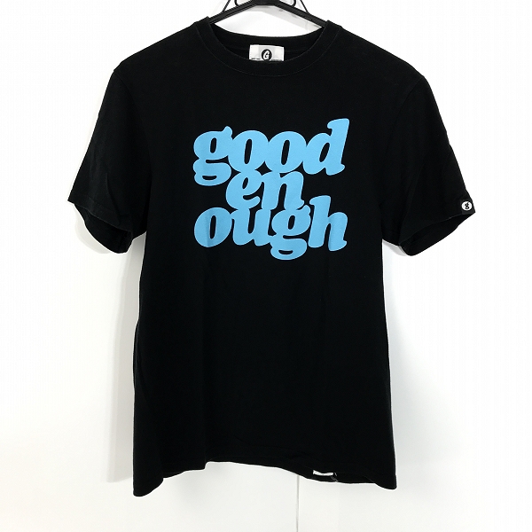 実際に弊社で買取させて頂いたGOODENOUGH/グッドイナフ プリントロゴTシャツ/ブラック
