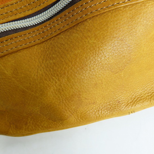 実際に弊社で買取させて頂いたmaster-piece/マスターピース カウレザー ボディバッグ 01063-1の画像 6枚目