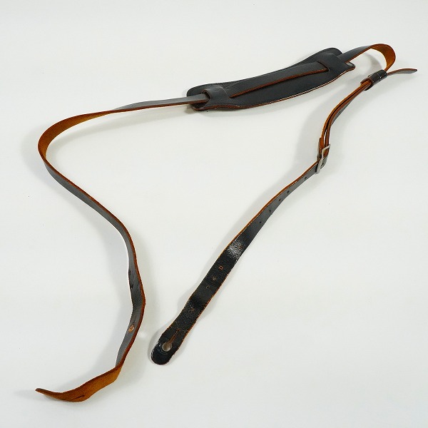 実際に弊社で買取させて頂いたB.C.Rich/BCリッチ レザー ギターストラップ ベースストラップ ブラックの画像 1枚目
