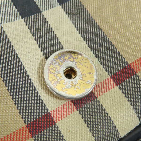 実際に弊社で買取させて頂いたBurberrys/バーバリーズ ノバチェック ショルダーバッグの画像 7枚目