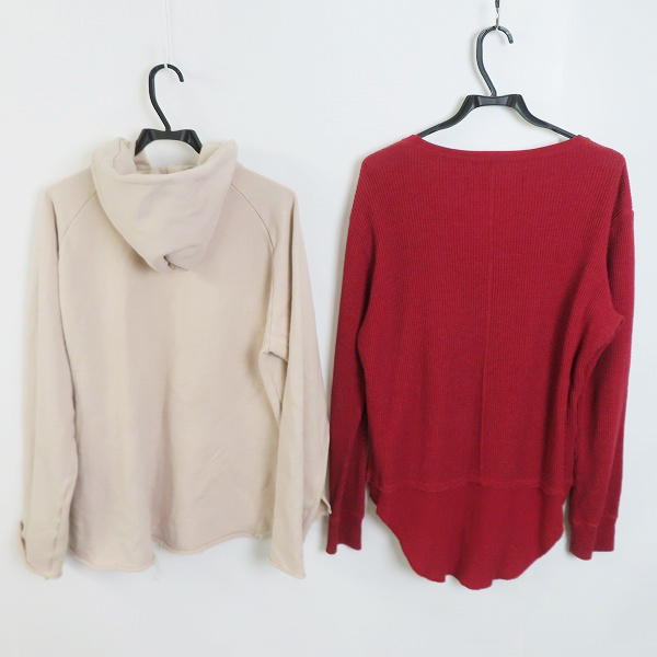 実際に弊社で買取させて頂いたPERVERSEYEONTHEWORLD/ピーイーオーティーダブリューエージー 他 パーカー サーマル 2点セットの画像 1枚目