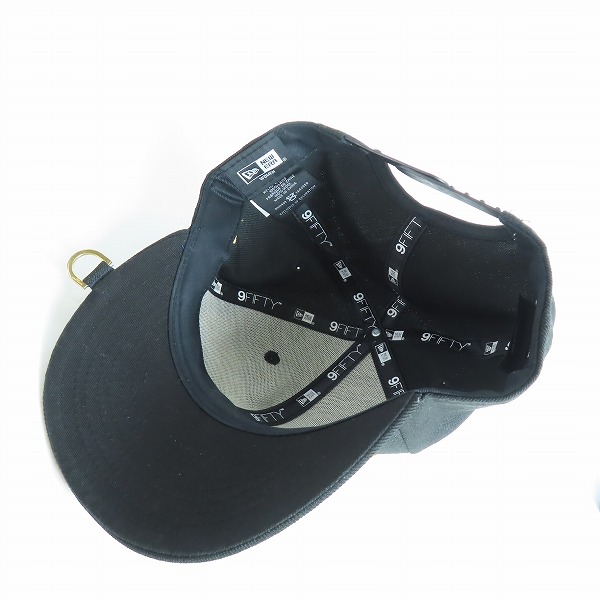 実際に弊社で買取させて頂いたmastermind HOMME × NEWERA/マスターマインド × ニューエラ 金ラメ刺繍ロゴ レディース/スモールミディアムの画像 5枚目