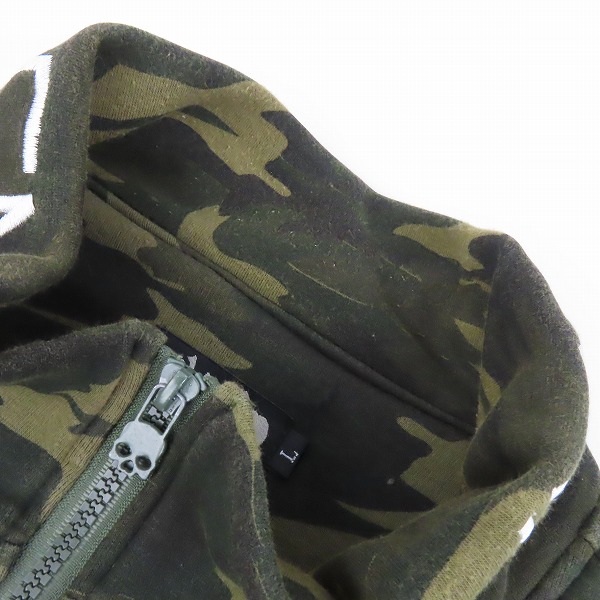 実際に弊社で買取させて頂いたHYDROGEN/ハイドロゲン カモフラ柄 ジップアップ ジャケット/Lの画像 7枚目