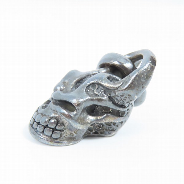 実際に弊社で買取させて頂いた【ギャラ付き】STARLINGEAR/スターリンギア マイクロフレームスカルペンダントトップの画像 2枚目