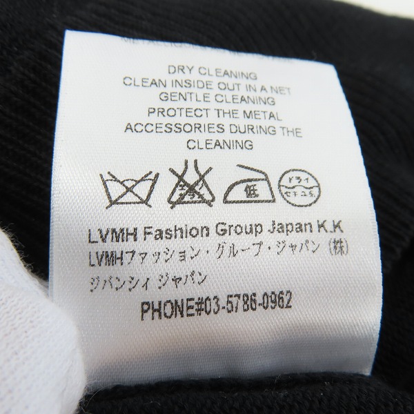 実際に弊社で買取させて頂いた【JPタグ】GIVENCHY/ジバンシィ 18AW ロゴ4ボタン コットンクルーネックニット BM9047403B/XSの画像 4枚目