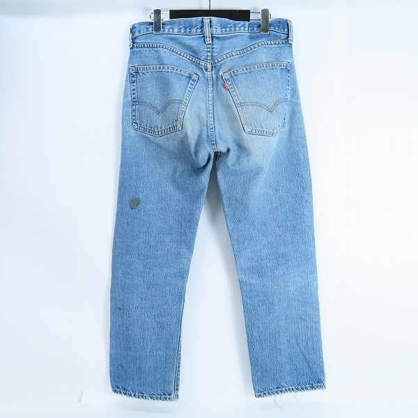 実際に弊社で買取させて頂いたLEVI'S/リーバイス USA 78年製 刻印8 TALONジップ スモールe デニムパンツ 505-0217 /W32L29の画像 1枚目