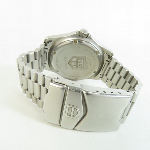 実際に弊社で買取させて頂いたTAG HEUER/タグホイヤー プロフェッショナル 200M デイト クォーツ 腕時計 962.206-2【動作未確認】の画像 2枚目