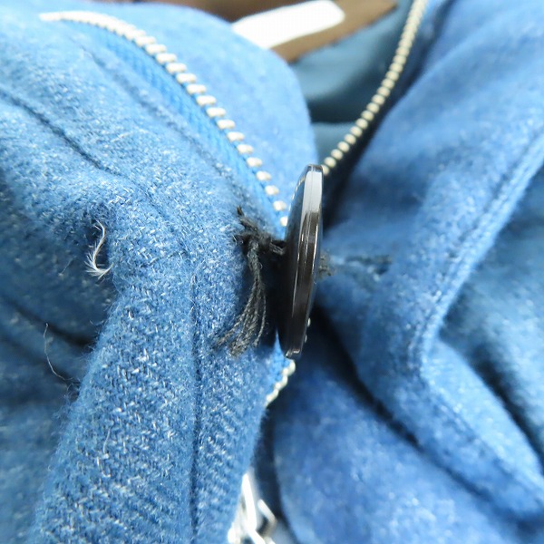 実際に弊社で買取させて頂いた417 EDIFICE/フォーワンセブンエディフィス ダウンジャケット 14-011-312-5010-3-0/Lの画像 7枚目