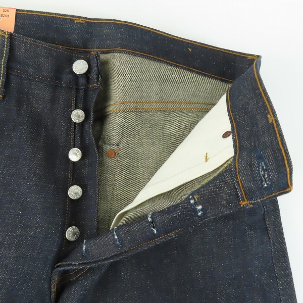 実際に弊社で買取させて頂いた【未使用】Levi's/リーバイス S501XX 刻印 544 デニムパンツ W32 L34の画像 5枚目
