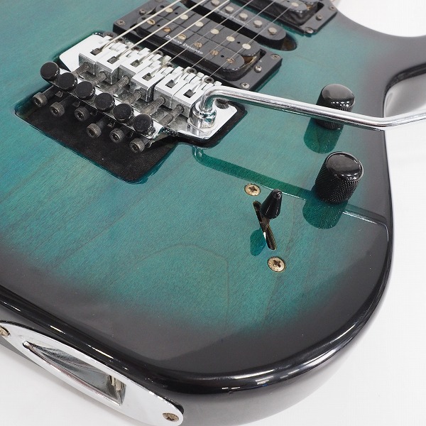 実際に弊社で買取させて頂いた★【難有り】HAMER/ヘイマー SLAMMER SERIES ストラトシェイプ HSH エレキギター コイルタップ搭載 ソフトケース付の画像 6枚目