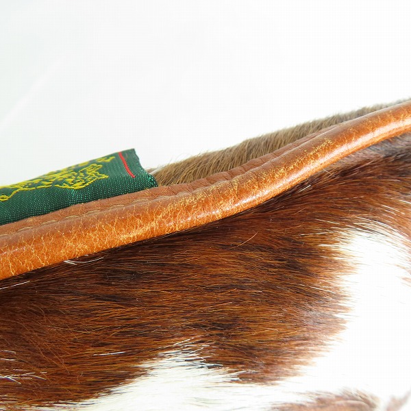 実際に弊社で買取させて頂いたIL BISONTE/イルビゾンテ ハラコクッションの画像 7枚目