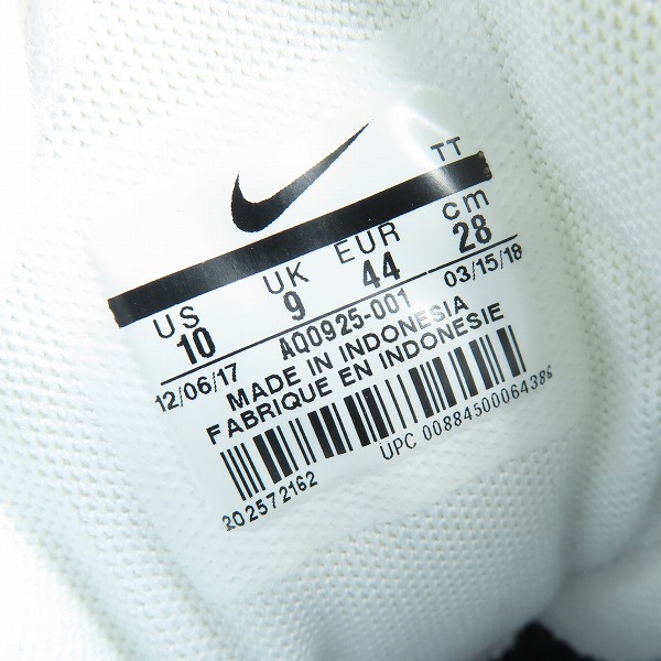 実際に弊社で買取させて頂いたNIKE×atmos/ナイキ×アトモス AIR MAX 95 PRNT/エアマックス95 WE LOVE NIKE AQ0925-001/28の画像 5枚目