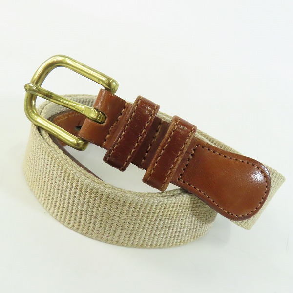 実際に弊社で買取させて頂いたCOACH/コーチ レザー切替 ベルト 3810 32-80cm