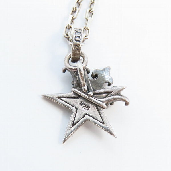 実際に弊社で買取させて頂いたROYAL ORDER/ロイヤルオーダー スモールスターw/クラウンネックレスの画像 2枚目