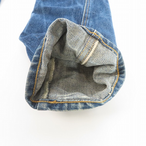 実際に弊社で買取させて頂いたTHE CRIMIE/クライミー デニムパンツ インディゴ/32の画像 7枚目