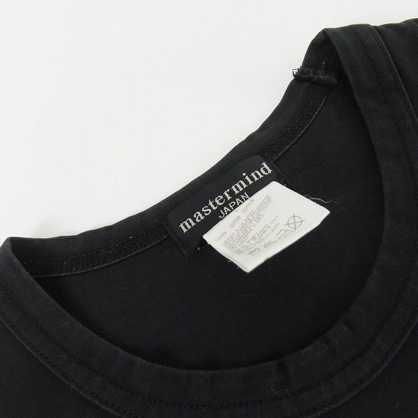 実際に弊社で買取させて頂いたmastermind JAPAN/マスターマインド ジャパン TOKYO 金ラメスカルプリントS/STee 半袖Tシャツ MMD2-TS01/Lの画像 6枚目