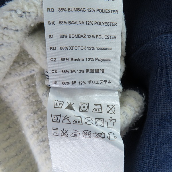 実際に弊社で買取させて頂いたCarhartt/カーハート Mingle Sweat ボーダー柄スウェット Mの画像 4枚目