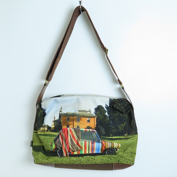 実際に弊社で買取させて頂いたPaul Smith/ポールスミス 転写プリント ショルダーバッグ