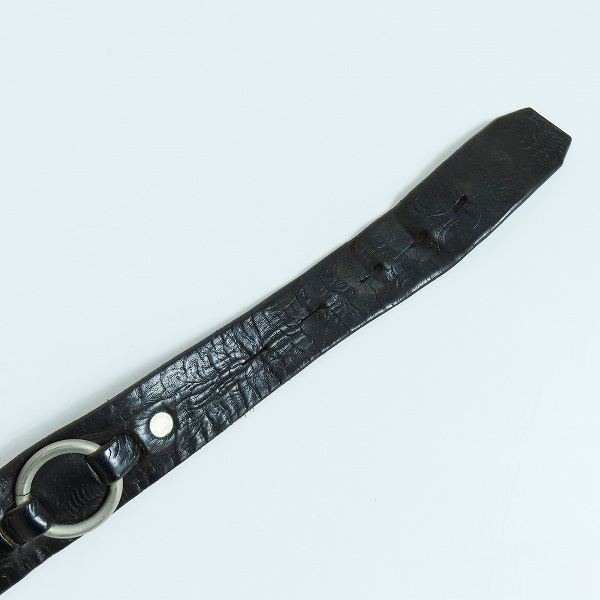 実際に弊社で買取させて頂いたHollywood Trading Company /HTC/エイチティーシー レザーベルト/30の画像 4枚目